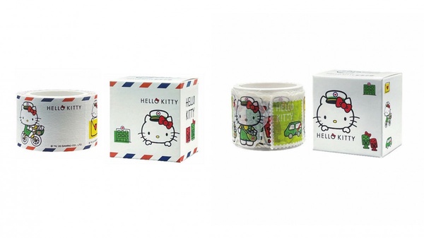 Hello Kitty 現身郵局！中華郵政 × HELLO KITTY超萌聯名，郵差凱蒂貓水瓶、提袋都要收