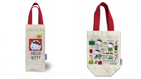 Hello Kitty 現身郵局！中華郵政 × HELLO KITTY超萌聯名，郵差凱蒂貓水瓶、提袋都要收