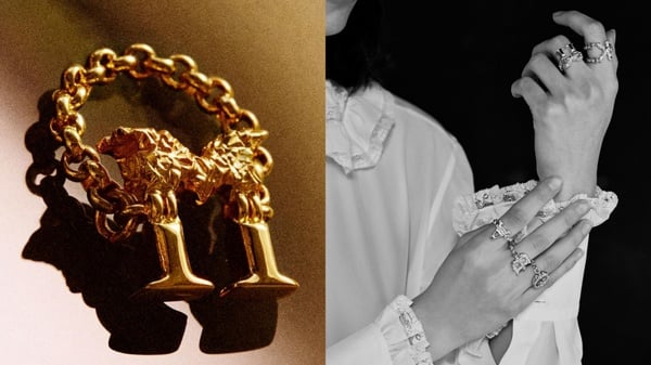 Chloé推奢華字母飾品!金色仿舊皺褶打造低調奢華,字母控自用、送禮首選!