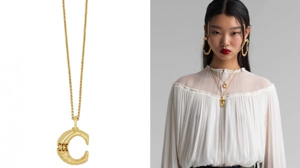 Chloé推奢華字母飾品!金色仿舊皺褶打造低調奢華,字母控自用、送禮首選!