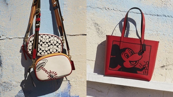 COACH 米奇聯名再一波！DISNEY MICKEY MOUSE x KEITH HARING 米奇系列帥氣登場！