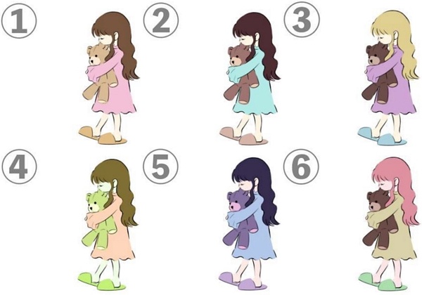 日本超紅圖片心理測驗！選擇喜歡的女孩，精準測出你的潛意識內在真實個性