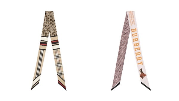 Burberry喀什米爾圍巾「全新印花」登場！搭配經典格紋、TB花押字，嶄新風格超吸睛