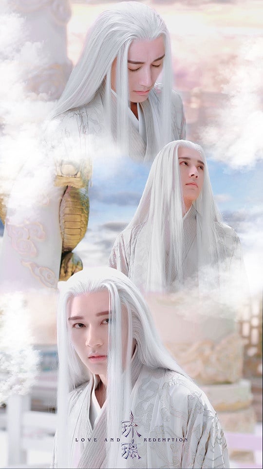 2020古裝劇「白髮古裝男神」2：劉學義 飾演《琉璃》昊辰/柏麟帝君