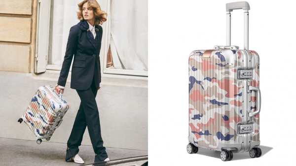 RIMOWA 首款迷彩行李箱！「軍綠迷彩 & 粉紅迷彩」兩款時髦配色，即日起限量開賣