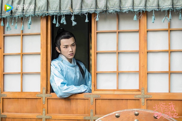 熱播古裝甜寵劇古裝男神6:葉盛佳 飾演《少爺與我的羅曼史》顧言夕