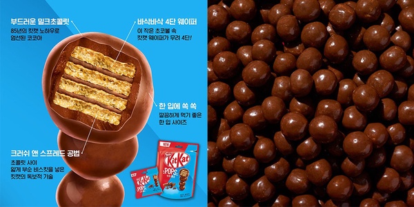 「KitKat巧克力球」全新登場！牛奶巧克力+四層威化餅，經典KitKat風味讓人欲罷不能！