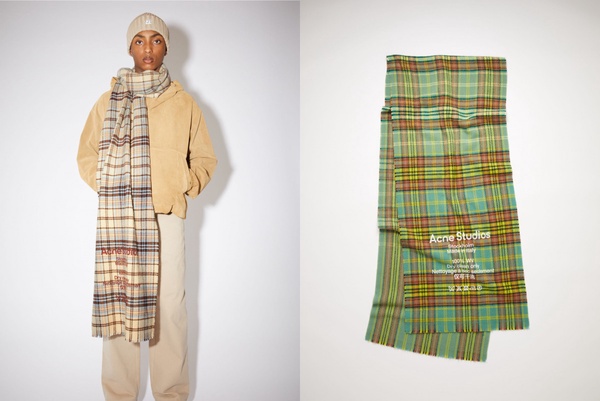 寒流必備「精品圍巾入門推薦」，Burberry經典格紋、Loewe萬元有找，時髦又不退流行