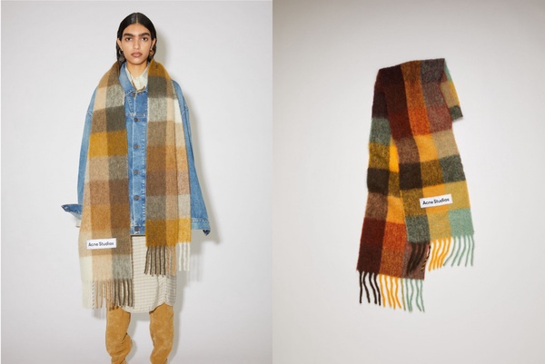 寒流必備「精品圍巾入門推薦」，Burberry經典格紋、Loewe萬元有找，時髦又不退流行