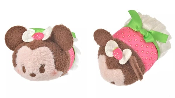 迪士尼「Tsum tsum草莓季」登場啦！粉嫩草莓+療癒外型超可愛，還有草莓熊抱哥必收