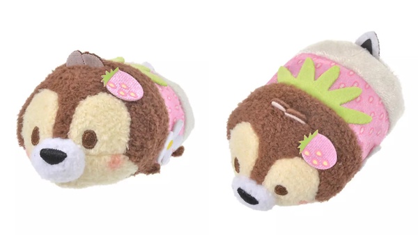 迪士尼「Tsum tsum草莓季」登場啦！粉嫩草莓+療癒外型超可愛，還有草莓熊抱哥必收