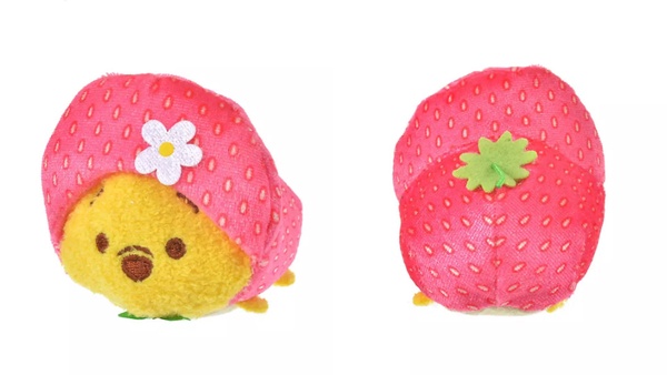 迪士尼「Tsum tsum草莓季」登場啦！粉嫩草莓+療癒外型超可愛，還有草莓熊抱哥必收