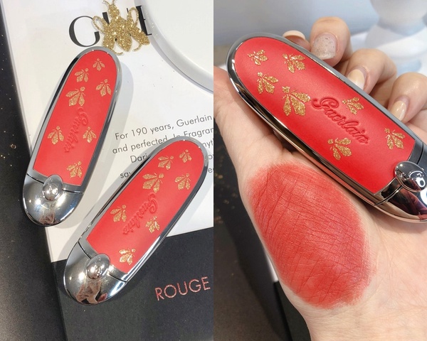嬌蘭 紅寶石之吻 燦紅金蜂彩殼,NT1,350