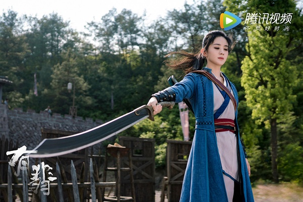 原著小說《有翡》古裝美女排行榜1：趙麗穎 飾演 周翡
