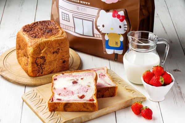 Hello Kitty x 嵜本生吐司登台！