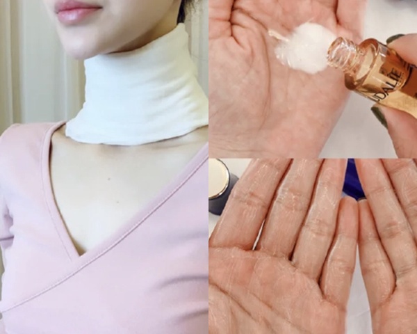 美容師親授「頸紋深」按摩技巧！方向、位置是關鍵，網紅實測一月有感淡化紋路