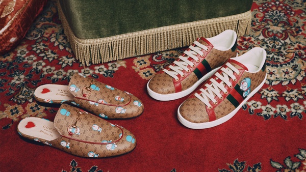 「Gucci x 哆啦A夢」新年系列登場！金牛哆啦A夢結合GG老花，全系列包款都太可愛