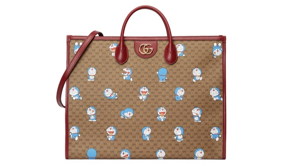 「Gucci x 哆啦A夢」新年系列登場！金牛哆啦A夢結合GG老花，全系列包款都太可愛