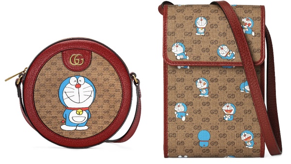 「Gucci x 哆啦A夢」新年系列登場！金牛哆啦A夢結合GG老花，全系列包款都太可愛