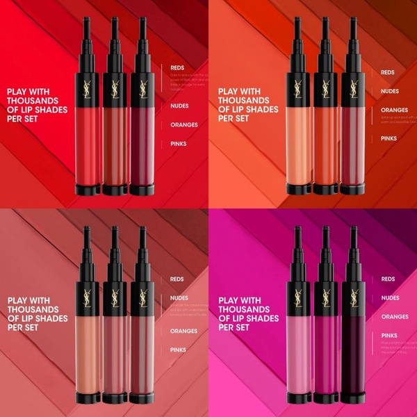 YSL新「唇彩調色機」超狂登場！app訂製唇色＋皮革唇彩盤，天天都能客製YSL新唇膏