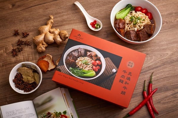 年節送禮首選！誠品行旅推「炙燒和牛頰牛肉麵禮盒」，和牛+濃郁湯頭，還有85折優惠！