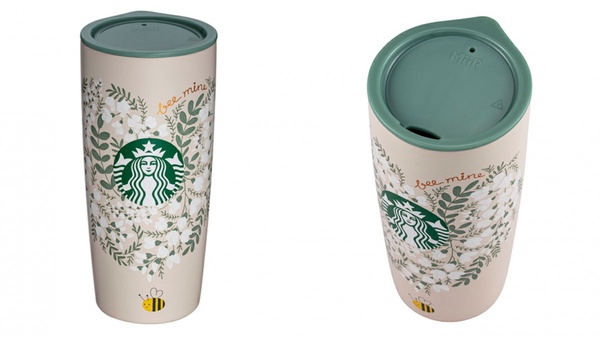 2021星巴克情人節系列登場！超萌蜜蜂馬克杯、恐龍玻璃杯必收，1/20全台限定上市！