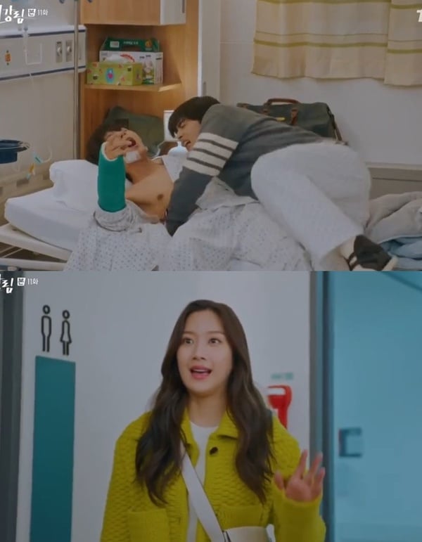 《女神降臨》文佳煐主動kiss！車銀優&amp;黃仁燁「床咚」超爆笑，下集素顏秘密藏不住了？