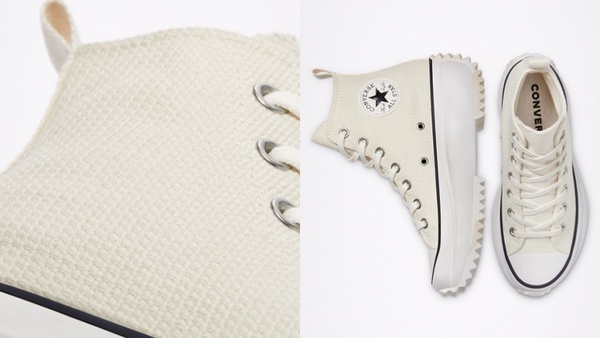 CONVERSE Run Star Hike「2021全新配色」！奶白色編織面料、粉橘x奶茶夢幻拼接太少女