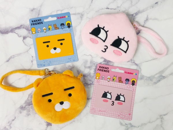 Kakao Friends萊恩零錢包竟是icash!萊恩、屁桃零錢包icash兩款限量開賣