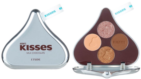 ETUDE x 好時巧克力聯名第二波！KISSES「水滴巧克力系列」外型太療癒