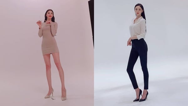 《女神降臨》文佳煐腿跟手臂一樣細！7女星的逆天鉛筆腿，李聖經&徐睿知身材超不科學！