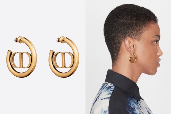 DIOR 30 MONTAIGNE 圓環耳環,NT.14500