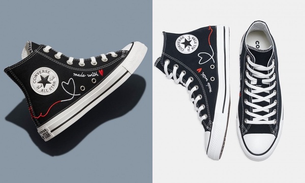 2021「CONVERSE 情人節限定」Chuck 70 繡上愛的宣言、鞋底紅心印花閃瞎路人眼睛！