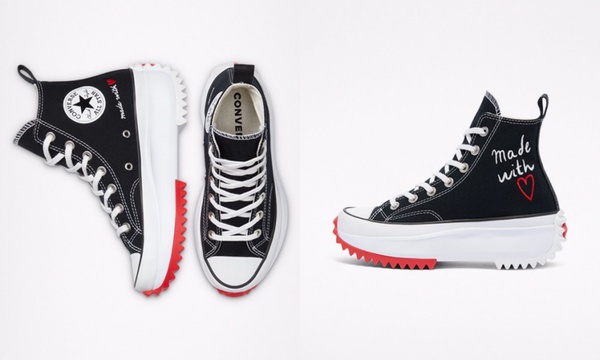 2021「CONVERSE 情人節限定」Chuck 70 繡上愛的宣言、鞋底紅心印花閃瞎路人眼睛！