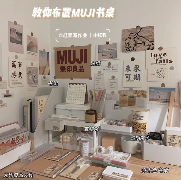 療癒系書桌佈置攻略！極簡風佈置高質感，無印良品＆IKEA省錢裝潢必備，收納空間再升級