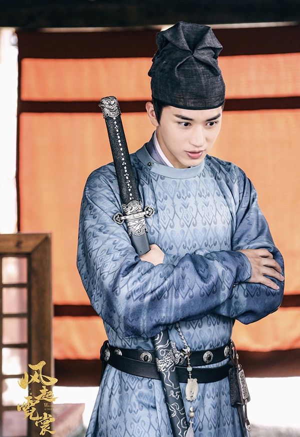 二月熱播陸劇男主4：許魏洲 飾演《風起霓裳》裴行儉