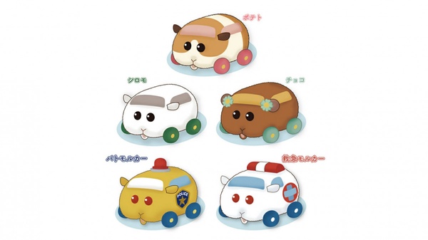 《天竺鼠車車》官方娃娃來了！超萌掌上型娃娃兩款一次齊發，泰迪吃垃圾完美重現！