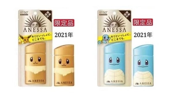 十萬伏特安耐曬！「安耐曬 x 寶可夢」聯名款防曬露登台，二款造型這天開賣！