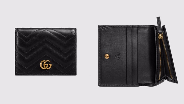 2021「精品卡夾錢包」推薦:GUCCI GG Marmont 卡夾錢包