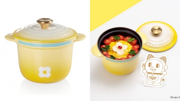 「Le Creuset x 哆啦A夢」台灣開賣！超萌哆啦A夢、哆啦美限定聯名，哆啦粉必搶！