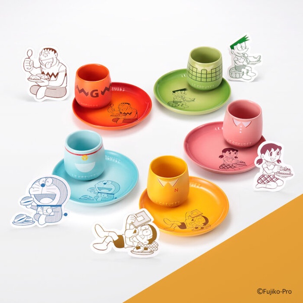 「Le Creuset x 哆啦A夢」台灣開賣！超萌哆啦A夢、哆啦美限定聯名，哆啦粉必搶！