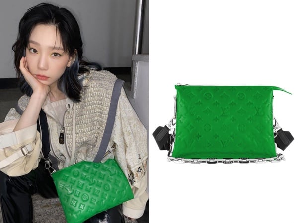 洗版女星IG！LV 2021春夏新品「Coussin抱枕包」最潮登場，太妍、迪麗熱巴都在揹！