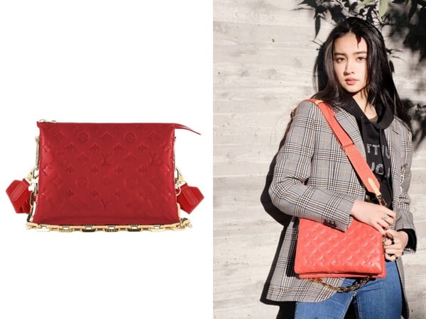 洗版女星IG！LV 2021春夏新品「Coussin抱枕包」最潮登場，太妍、迪麗熱巴都在揹！