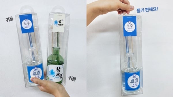 韓國「燒酒擴香」登場！經典真露、初飲初樂變身擴香，酒鬼的最佳禮物就是它！