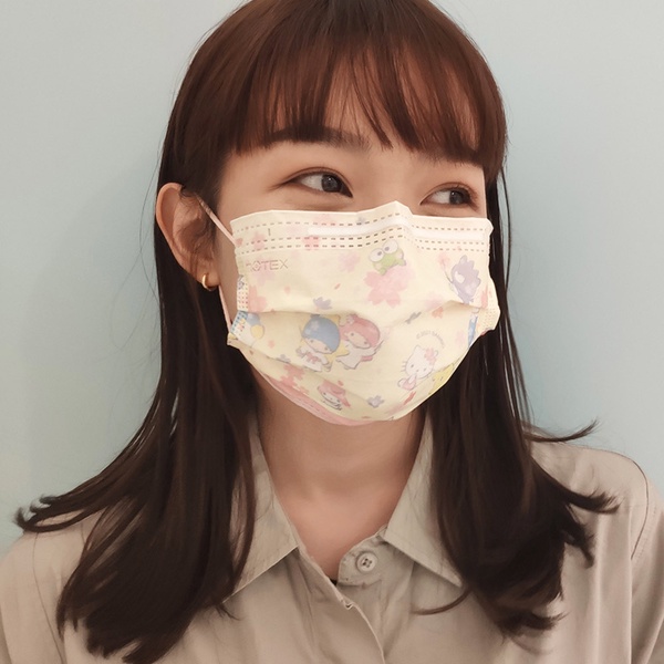 櫻花季限定！三麗鷗、LINE FRIENDS推出４款醫療口罩，四大通路這天同步開賣
