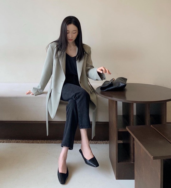 西裝外套穿搭5:KIM 김현아