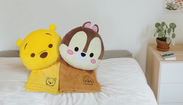 7-11推出小熊維尼、奇奇蒂蒂預購！TsumTsum抱枕毯、折疊野餐墊兩款這天開賣