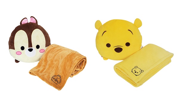 7-11推出小熊維尼、奇奇蒂蒂預購！TsumTsum抱枕毯、折疊野餐墊兩款這天開賣