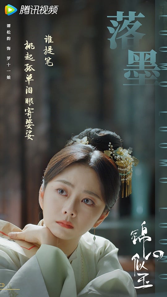 爆款「大女主古裝劇」評分榜TOP 3：譚松韻《錦心似玉》豆瓣評分6.4