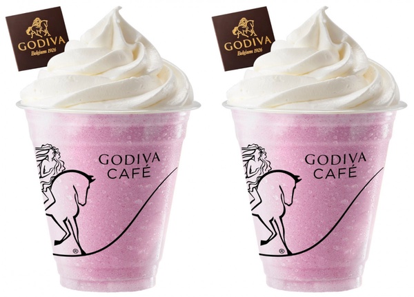 GODIVA推「紫薯紅豆霜淇淋」,還有紅豆奶昔!